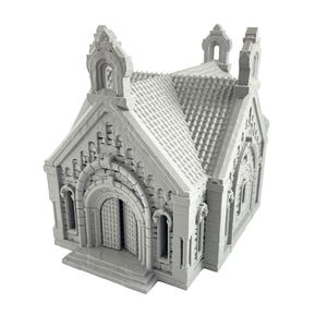 Mausoleum 3 | Micro Dominions, 28mm, tabletop gaming accessory, 3d printed