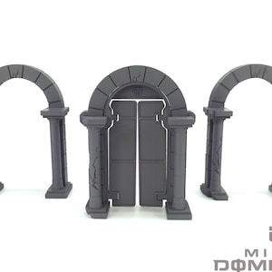MD Terrain - Arches (set of 3) | RPG Table Top Terrain 28mm | Micro Dominions | Miniature Scenery | Miniatures | D&D Terrain | TTRPG