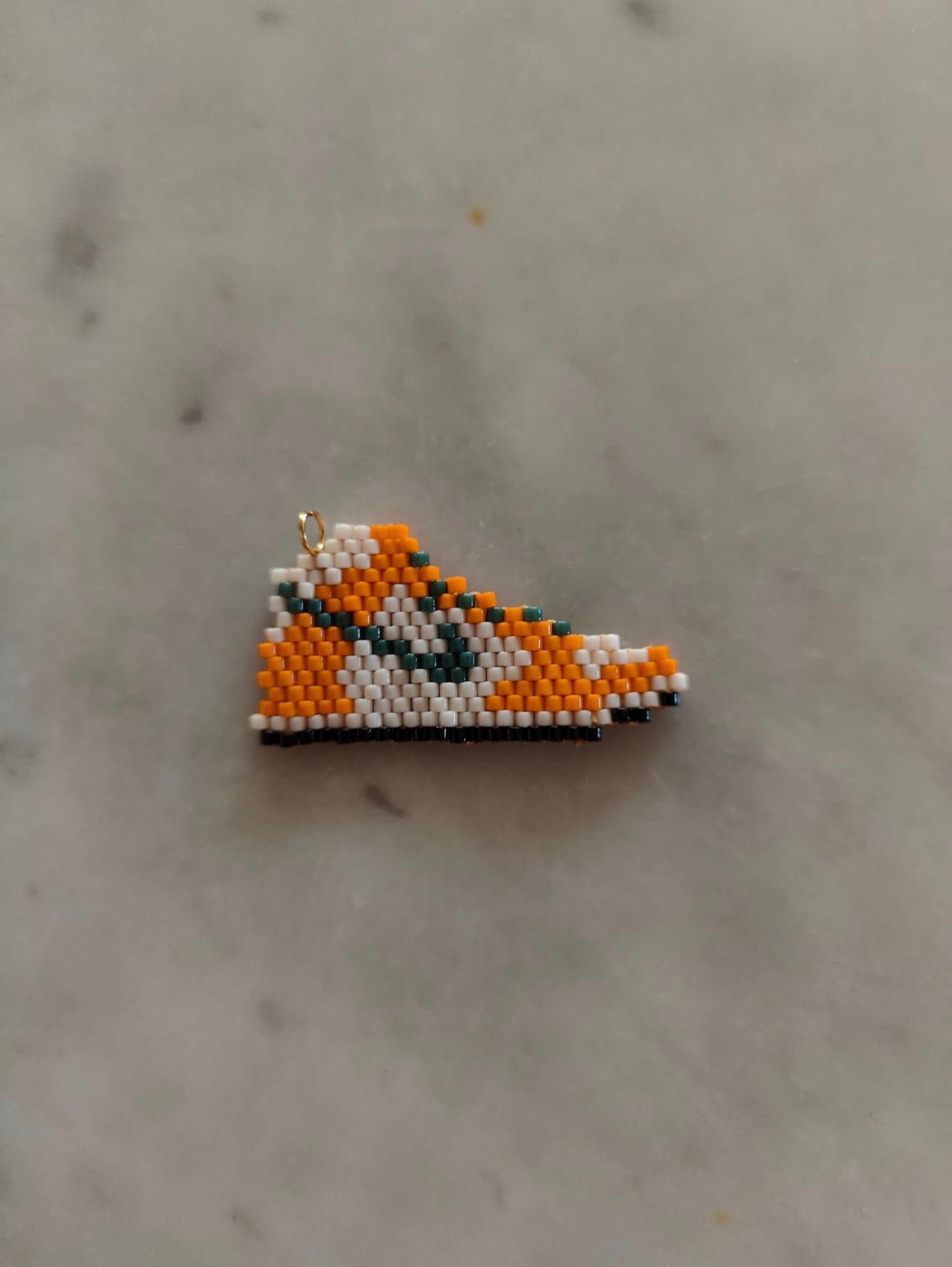 beaded nike shoes