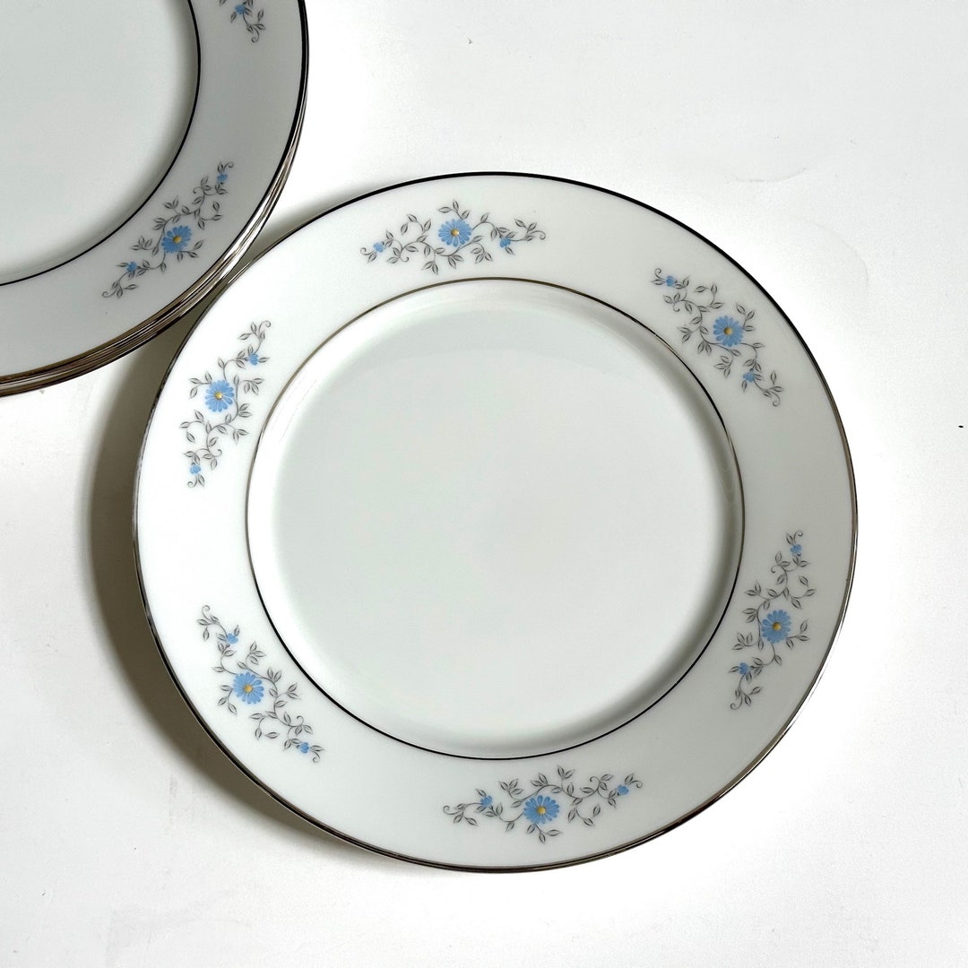 Lenox Oxford Bone China Bread Plates Set of 4 Foxcroft Etsy