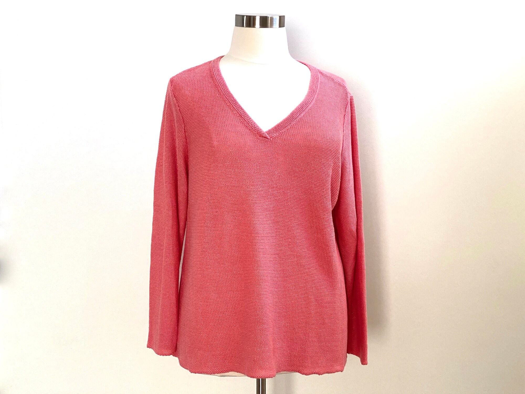Eileen fisher pink sweater clearance