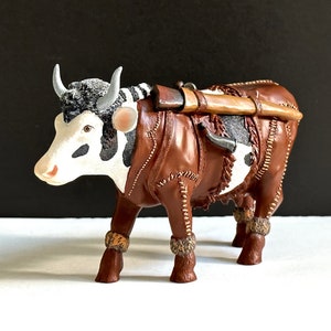 Cow Parade Figurine, Dairy Crockett, NIB 7283, Cow Parade San 