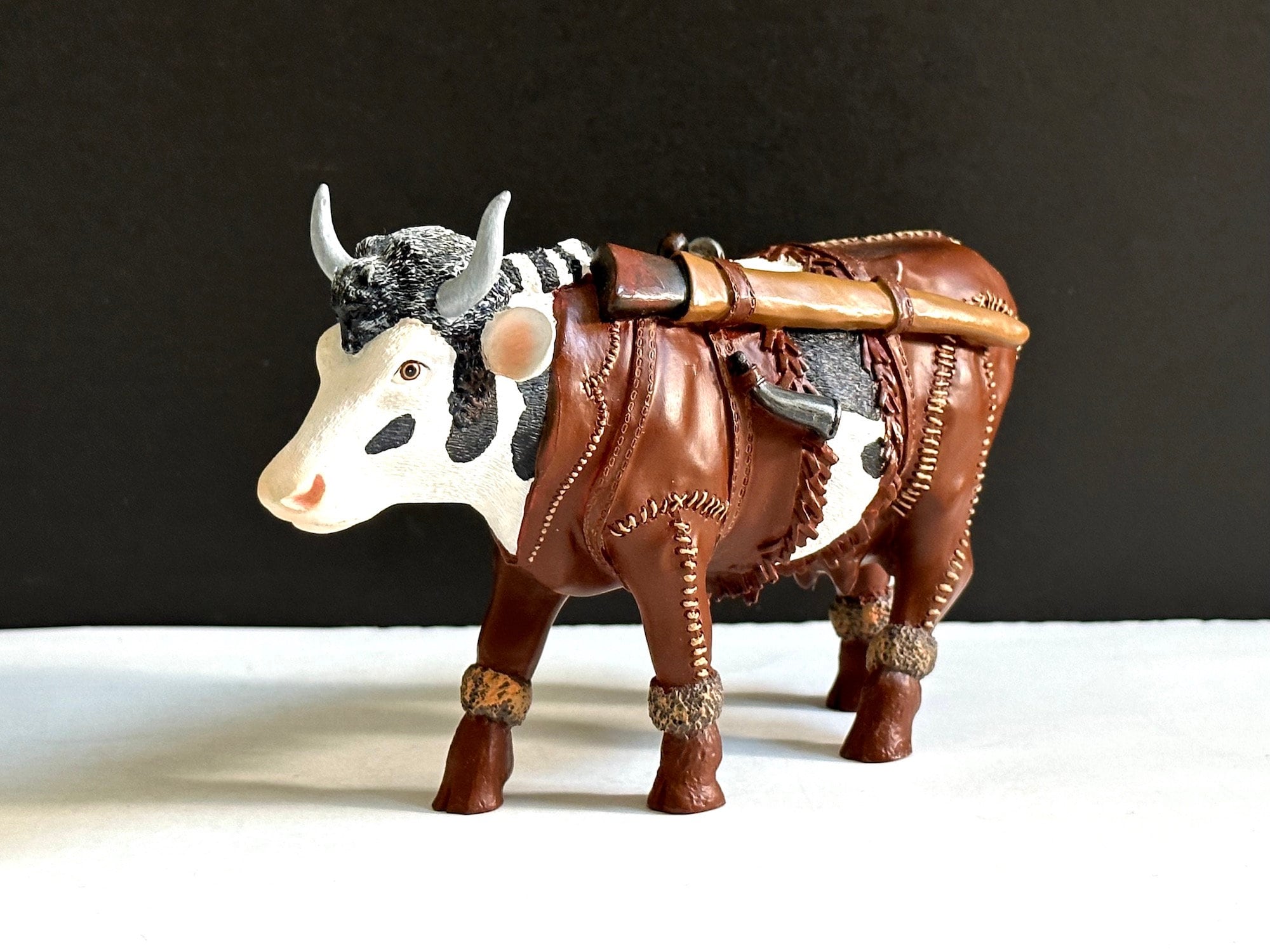 Cow Parade Figurine, Dairy Crockett, NIB 7283, Cow Parade San 