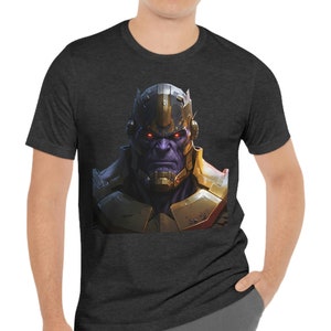 Thanos FanArt Unisex Short Sleeve Tee