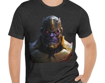 Thanos FanArt Unisex Short Sleeve Tee