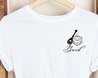 DnD Bard Class Unisex Jersey Short Sleeve Tee