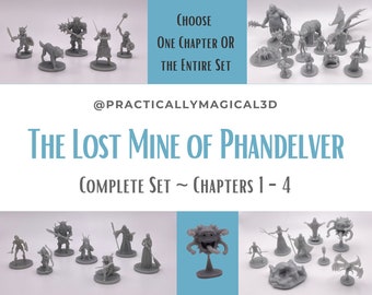 DnD The Lost Mine of Phandelver BASIC Mini Sets