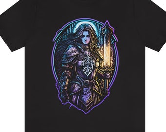 Neon Paladin Unisex Short Sleeve Tee