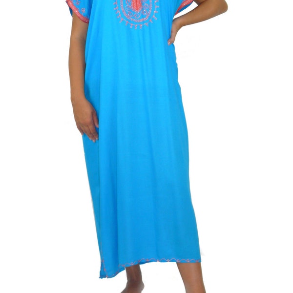 Robe orientale caftan tunique robe de plage robe d’été maxi