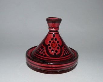 Small tagine for serving spices and olives Ø 9 cm