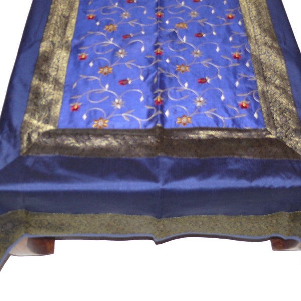 Nappe décoration orientale Inde 200 cm x 120 cm