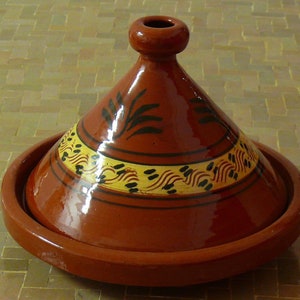 Moroccan tagine for cooking Ø 25 cm for 2 people