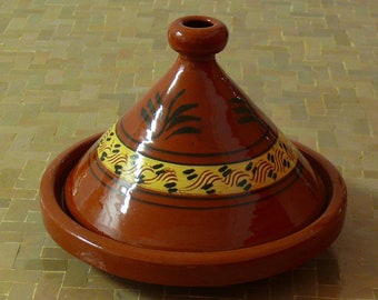 Marokkanische Tajine zum Kochen Ø 25 cm für 2 Personen