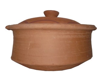 Marokkanische Tajine zum Kochen unglasiert Ø 35 cm für 3-4 Personen