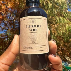 All Organic Elderberry Syrup