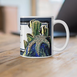 Starfish Fun Fact Mug 11oz, Sea Creatures, Fun Facts, Coffee Cups Sea Star Sea Creatures