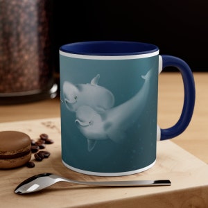 Bester Freund Beluga Wale, Beluga Wal Geschenke, beste Freundin Geschenke, Meerestier, Meerestiere, Meerestiere, Meeresbewohner, Sammlerbecher