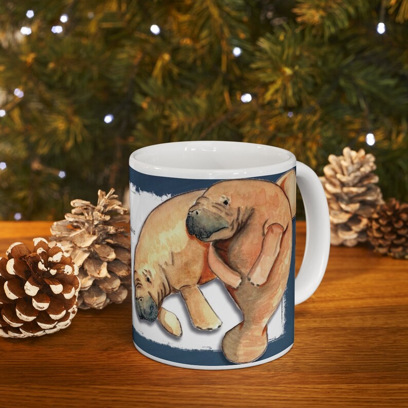 Manatee Fun Facts Mug - Etsy