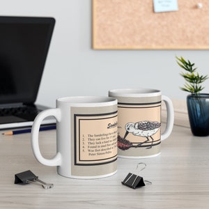 Sanderling Fun Fact Mug 11 oz.