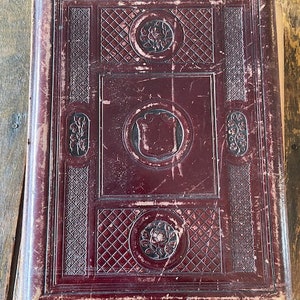 Antique Victorian Leather Photo Album