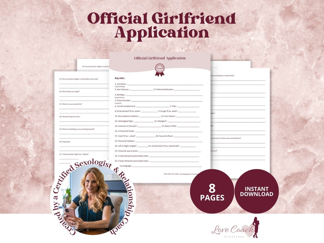 Girlfriend App.pdf Official Girlfriend Application: Fun Adult Conversation Game (PDF ...