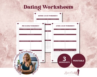Dating Success Workbook: 3-Part Relationship Guide (PDF)
