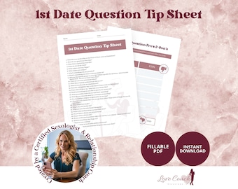 Erste Date-Fragen: Sinnstiftende Verbindungen (Ausfüllbares PDF)