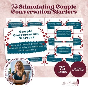 Ignite Your Romance : 75 amorces de conversation en couple/jeux entre amis/rendez-vous amoureux/thérapie de couple/exploration de l'amour/mariage