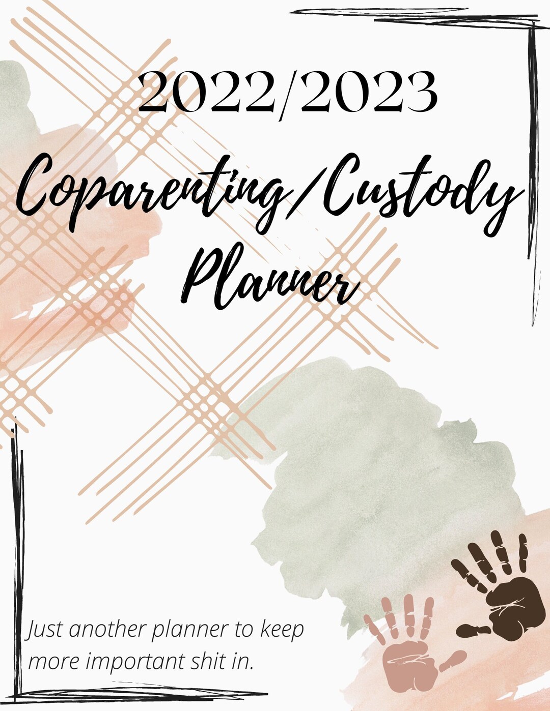 child-custody-planner-printable-co-parenting-calendar-single-etsy
