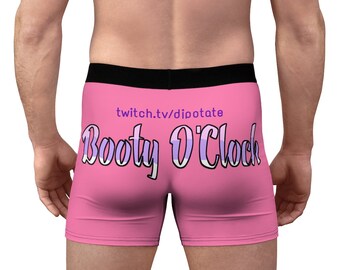 Booty O'Clock DJ Potate Boxers (Novelty, Gift, Merch, Streamer, DJ, Potato, Music, Joke, Meme)