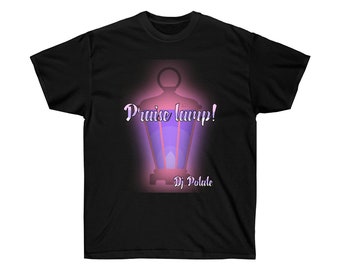 Praise Lamp DJ Potate Unisex Ultra Cotton Tee (T-shirt, Merch, Novelty, Gift, Streamer, Potato, Meme)