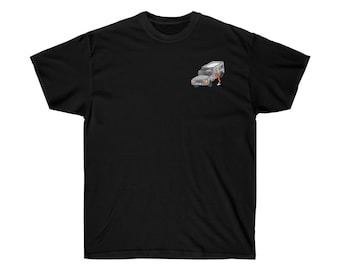 Subtle Cum Truck DJ Potate Unisex Ultra Cotton Tee (T-shirt, Merch, Novelty, Gift, Streamer, Meme, Adult, NSFW, Joke)