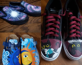 Custom Hand Painted Shoes