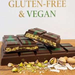2pcs GLUTEN-FREE DUBAI Chocolate (gluten-free and vegan) Now Available
