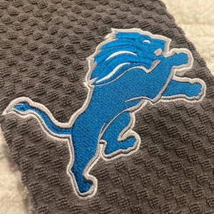 Detroit Lions Vintage Rare Embroidered Iron On Patch 3” X 3” NFL GRADE A