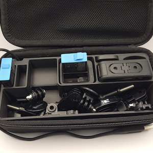 Case Insert for GoPro with Volta | Hero13 Compatible | Charge Batteries on the Go |  AirTag Slot | PLA or PETG | The Volta