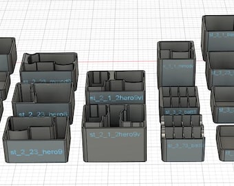 GoPro Creator Case Organizer System Parts: Modular Inserts