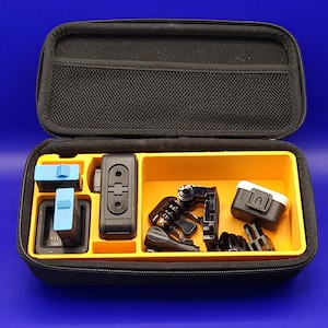 Case Insert for GoPro | Hero13 Compatible | Charge Batteries on the Go| Sturdy Protection | AirTag Slot | PLA or PETG | The Original
