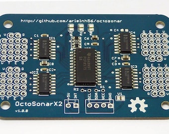 OctosonarX2 - connect 16 x HC-SR04 to Arduino