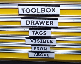 Toolbox Drawer Tag Extensions: US General Series 2 Cabinets