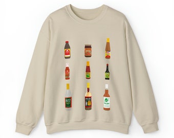 Filipino Pantry Crewneck Sweatshirt | Philippines Christmas Sweater | Philippines Gift | Philippines Gift | Philippines Food Art | Sinigang