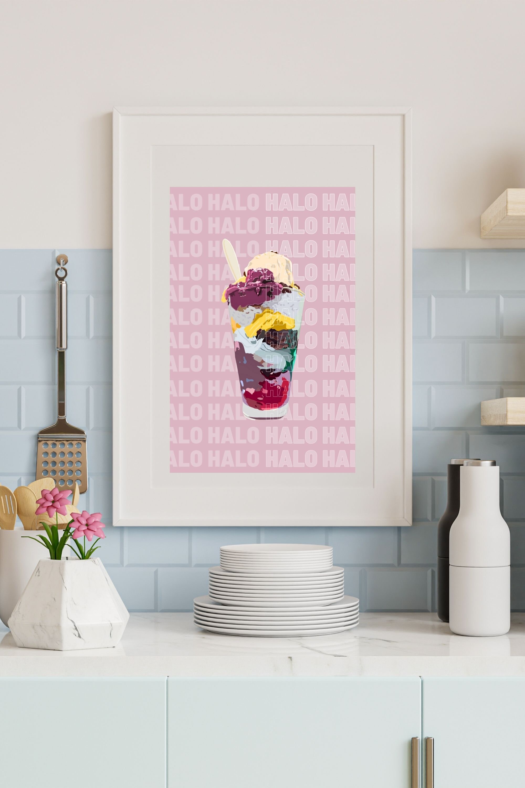 Filipino Food | Halo Halo | Food Gift| Philippines Art | Filipino Art Decor  | Printable | Filipino Art | Digital Download | Halo Halo Lover - Etsy  Canada