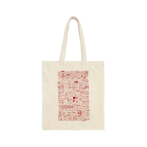 Filipino Snacks Tote Bag | Filipino Art | Filipino Merch | Minimalistic Filipino Art | Filipino Food | Philippines Art | Asian Snacks