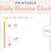 Visual Daily Routine Chart With Pictures, Printable Visual Chart for ...