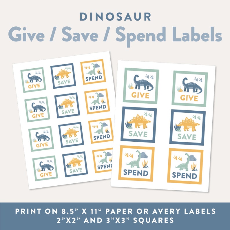 Printable Money Management Kit for Kids Allowance Charts Etsy