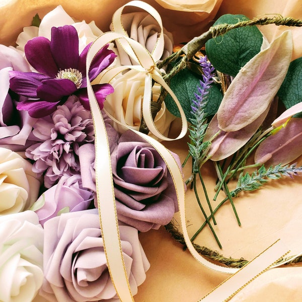 DIY Floral Crown Kit (Purple)