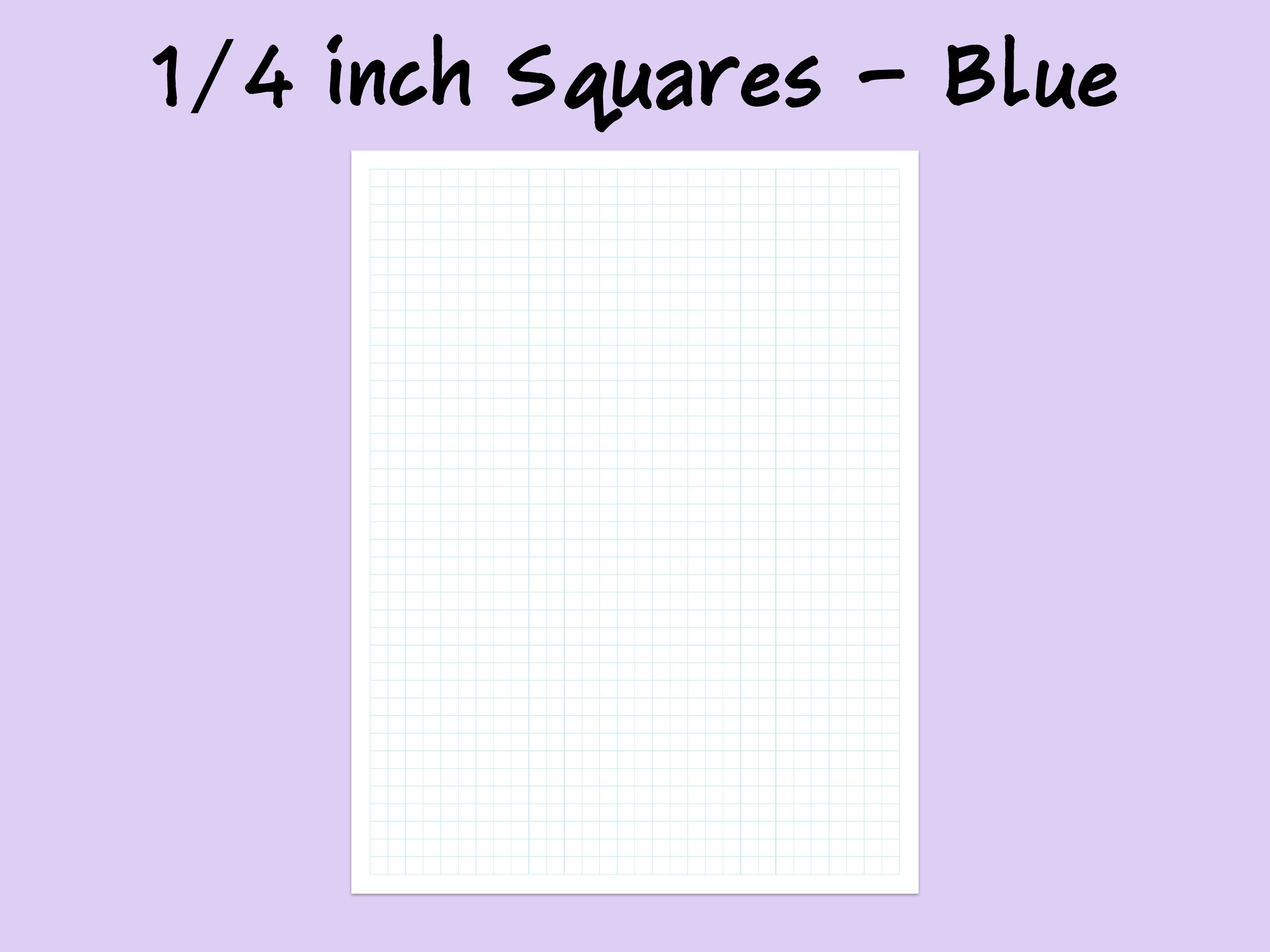 printable pdf graph paper grid paper dot grid 1 4 inch etsy