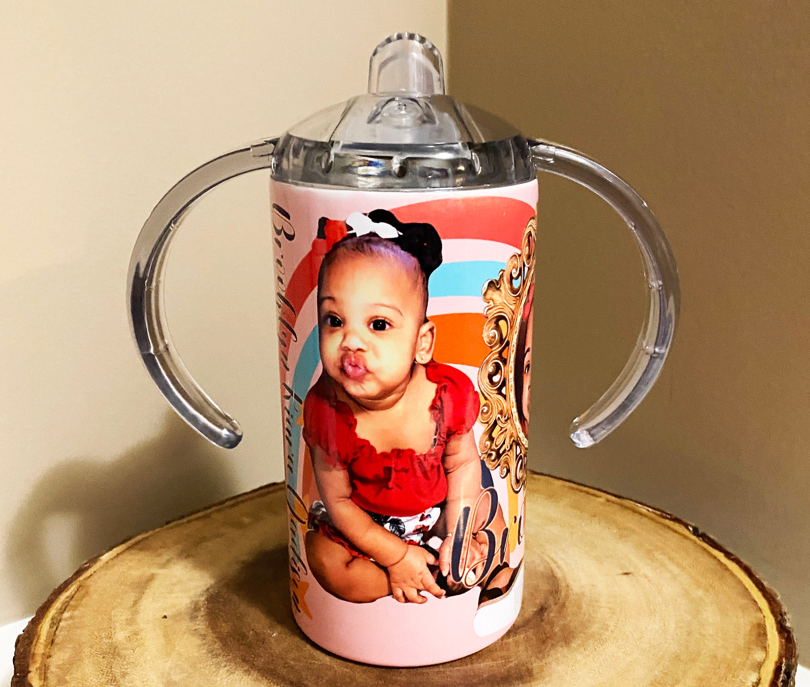 Sippy Cup Custom Sippy Cup With Lid Personalized Sippy Cup 