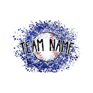 Baseball DTF Sublimation Transfer, Customizable Team Name Colors DTF Sublimation Transfer, Custom Baseball Mom DTF or Sublimation Transfer