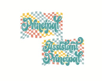 School Admin PNG, Principal Assistant Principal Digital Download, Principal Assistant Principal Digital Design, School Sublimation Design